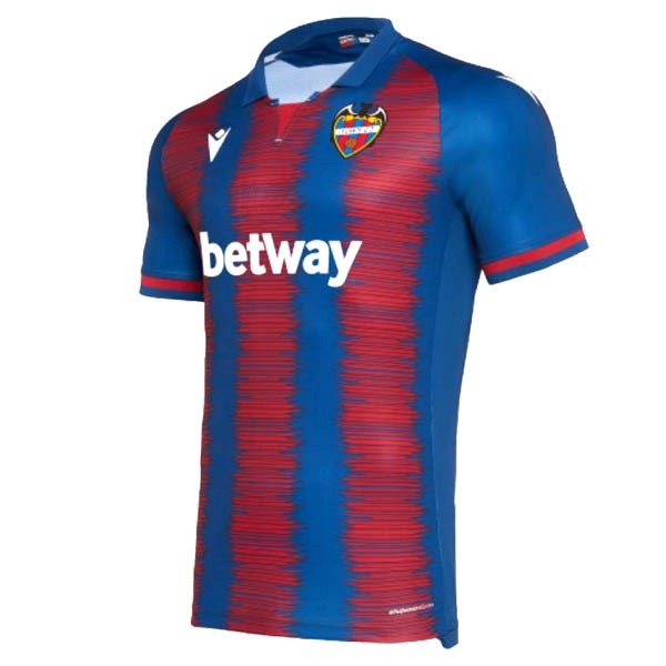 Camiseta Levante Macron Primera equipo 2019-20 Azul Rojo